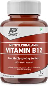 acv-pix Vitamin B12 methylcobalamine Mouth Dissolving Tablet