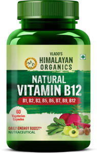 Vlado's Himalayan Organics Plant Based Vitamin B12 Natural