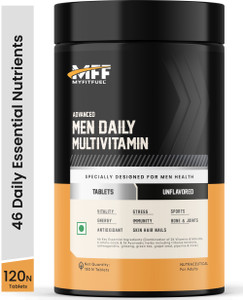 MyFitFuel Men Advance Daily Multivitamin (26 Vitamins, Minerals, Herbs Extracts) 120 Capsule