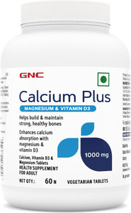 GNC Calcium Plus With Magnesium & Vitamin D3