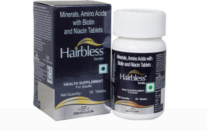 Hairbless HEALTHSUPPLEMENT TABLETS 30 Tablets - Image 3