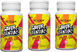 gayor essentials ?ish Oil |Omega 3 Fatty Acids,1000 mg,460mg EPA & 380mg DHA, Lab Tested