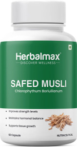 Herbal max Safed Musli Extract Capsule 800mg 60 Capsules - Image 6
