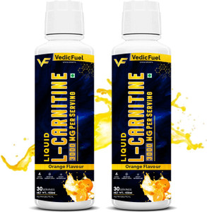 VedicFuel L-Carnitine 3000mg Liquid for fat loss and endurance, Orange  Flavour | Combo Price in India - Buy VedicFuel L-Carnitine 3000mg Liquid  for fat loss and endurance, Orange Flavour | Combo online