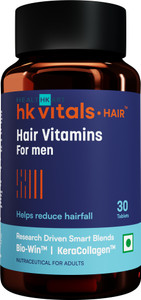 HEALTHKART HK Vitals Hair Multivitamin with DHT Blockers & Biotin, Helps Reduce Hair Fall