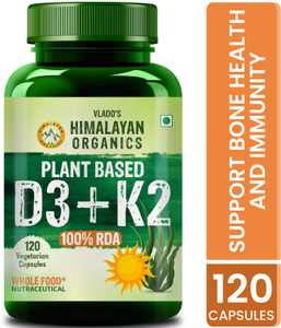 Vlado's Himalayan Organics Plant Based D3 + K2