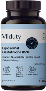 Miduty Liposomal Glutathione 85% - Skin Whitening - Anti-aging-Lipoglow-High Absorption