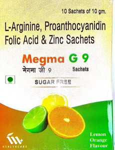 l arginine glutathione and proanthocyanidin granules L Arginine & Proanthocyanidin Granules - Orange Flavor Powder Sachets main image 1