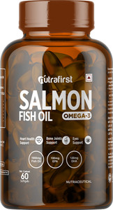 NutraFirst Omega 3 Salmon Fish Oil Capsule 1000mg For Men and Women