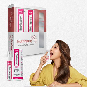 Nutrispray Biotin HAIR Protein Mouth Spray for Healthy & Strong Hairs