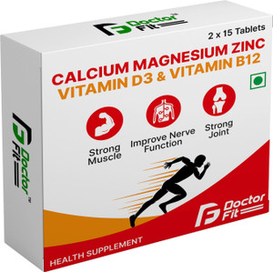 DoctorFit Calcium + Magnesium + Zinc + Vitamin D3 + B12 - Image 6