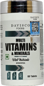 Davisco Foods Vital Nutrients Multi Vitamins With 24 Essential Minerals Support Bone & Hair