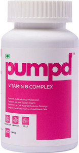 Pumpd Vitamin B Complex Supplement | 100% RDA B1–B12 | Energy & Immunity Booster