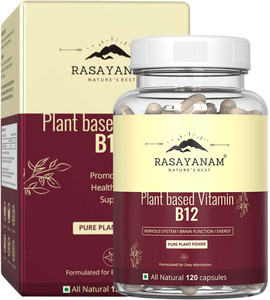 Rasayanam Plant Based Vitamin B12 supplement | Supports Nervous System for vegetarians