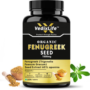 VedixLife Fenugreek Pure Extract Tablets (1000mg)