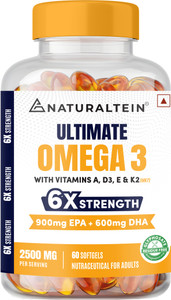 GRAB: NATURALTEIN Ultimate 6X Omega 3 Fish Oil 60 Capsules @ 999
