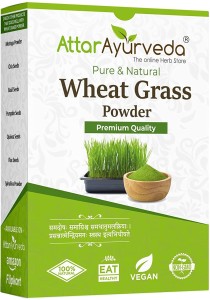 Attar Ayurveda Wheat grass powder | Immunity booster, De-Toxifying, Support healthy metabolism