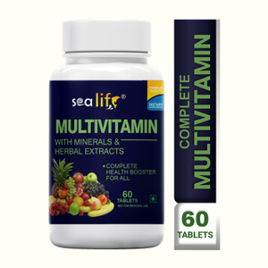 Sea life Multivitamin Tablets For Men & Women With Vitamins ,Minerals & Herbal Extracts