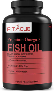 Fitcue Fish Oil (Triple Strength) With 1000Mg Omega 3 (G148)