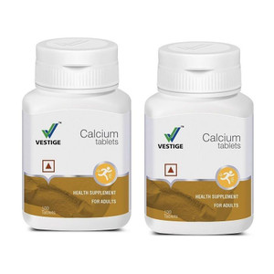 VESTlGE Calciums (2 x 100 Tablets) maintenance of strong bones and teeth