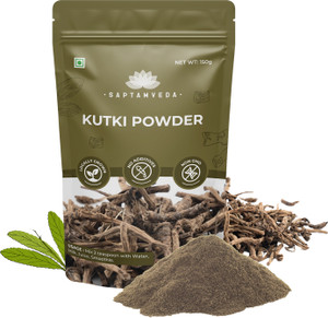 Saptamveda Organic Kutki Powder, 150 Gm - Liver Support & Detox