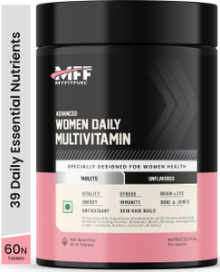 MyFitFuel Women Advance Daily Essential Multivitamin 37 Herbs, Vitamins, Minerals 60 Cap