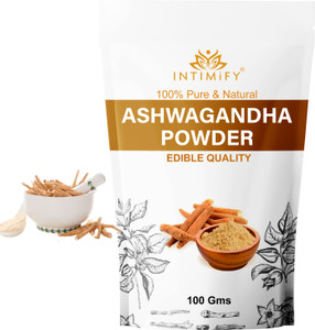 INTIMIFY Ashwagandha Powder, Immunity Booster, Stress Relief & Energy Support