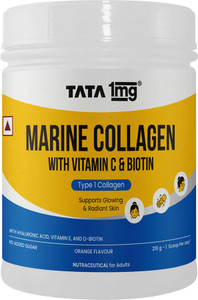 TATA 1mg Marine Collagen|With Collagen Peptide for Hydration & Strength for Skin