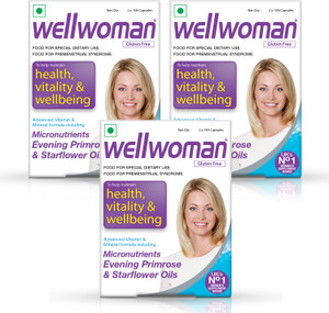 Wellwoman Multivitamin Capsules For Women (Pack Of 3) Price