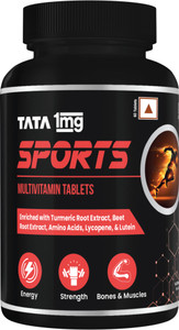 TATA 1mg Multivitamin with Zinc, Calcium and Iron for Energy & Immunity Booster