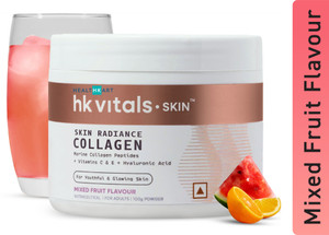 HEALTHKART HK Vitals Skin Radiance Collagen Supplement with Biotin, Mixed Fruit