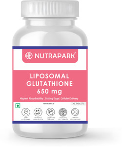 NUTRAPARK Liposomal Glutathione 650 mg | Skin Whitening, Anti Aging and  High Absorption Price in India - Buy NUTRAPARK Liposomal Glutathione 650 mg  | Skin Whitening, Anti Aging and High Absorption online at Flipkart.com