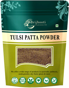 BrijBooti Organic Tulsi Powder – 100% Pure Basil Leaf Powder for Immunity,Skin & Hair Care