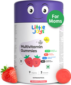 Little Joys Multivitamin Gummies for Mothers | Supports Immunity, Bone Health & Energy Level