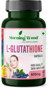 MorningWood L Glutathione Tablets 800mg with Vitamin For Healthy,  Brightening & Radiant Skin Price in India