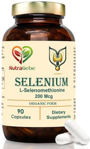 Nutraliebe Selenium High Strength - Essential Trace Mineral for Thyroid, Immune System