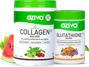 OZiva Glutathione Builder Plant Based Collagen Skin Brightening Anti-Aging Watermelon Price in India