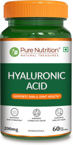 Pure Nutrition Hyaluronic Acid 200mg | Skin Hydration, Joint & Hair Health