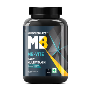 MUSCLEBLAZE MB-Vite Multivitamin 90 Tablets - Image 6