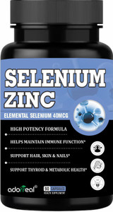 Adorreal Selenium Zinc Capsules 90 Veg Capsules