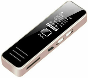 favone Digital Voice Recorder 4K Audio Recording,MP3 players mini spy device 256 MB NA Voice Recorder