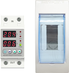amiciSmart Automatic Over/Under Voltage (Adjustable Setting) Protection with Auto Re-Connect LED Display Over/Under Voltage Protection