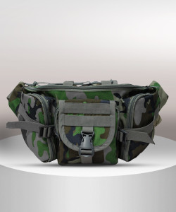 F Gear Trail Woodland Camo Adjustable Strap Waist Bag Woodland Camo Price  in India