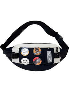 LQZ Waist Bag Fashion Chest Bag Sling Bag for Men Women Waist Bag