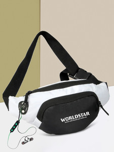 Worldstar Handy Hiking Zip Pouch Document Money Phone Belt Sport Bag Waist Bag for Men Women, Stylish Chest, Fanny Pouch, Belt Sport Bag Hiking,