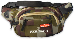 fkhbags fluffi army waist bag Elegant Style Travel Pouch Passport Holder with Adjustable Strap belt bag