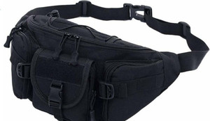 FINWIN Outdoor Tactical Military Pack Chest Bag Waist Bag 4 pouch zippar with belt