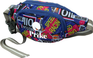prike bim bim blue & pink waist bag London Stylish Real Waist Bag Elegant Style Travel Pouch Passport Holder