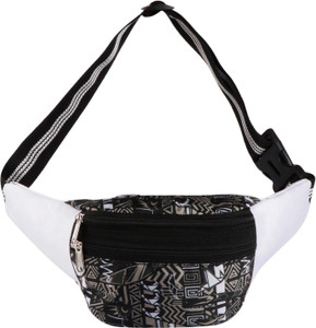 ROCKZONE Designer Black/White waist bag for men&Women Waist bag