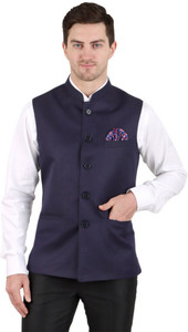 Gracyshade Solid Men Waistcoat